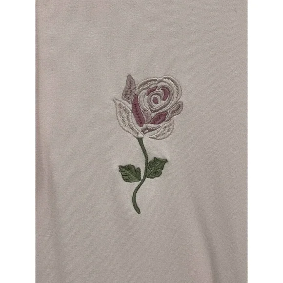 Splendid Gathered Back Hoodie Pajama Top In Ballerina Pink Size M - Picture 4 of 11